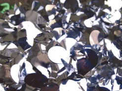 Plush Appeal, LLC Silver Metallic Petal Paper 30' X 3' (Roll)