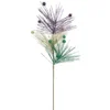 Plush Appeal, LLC Purple, Green And Gold Glitter Branches With Balls Spray (Each) Tableware 2 Plush Appeal, LLC Purple, Green And Gold Glitter Branches With Balls Spray (Each) Tableware