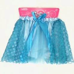Sale Party Supplies Turquoise Tutu With Glitter Overlay Child's Size (Each)