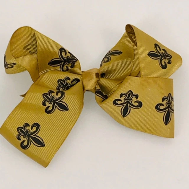 Sale Fleur De Lis Hair Bows Medium (Each) Sale Fleur De Lis Hair Bows Medium (Each)