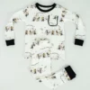 Sale Saints Marching In Organic Cotton Pajama Set, Size 4T (Each) Gifts & Apparel 2 Sale Saints Marching In Organic Cotton Pajama Set, Size 4T (Each) Gifts & Apparel