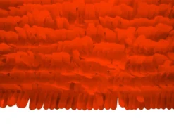 Mardi Gras Spot Finger Petal Paper Orange Vinyl 30' X 3' (Roll)